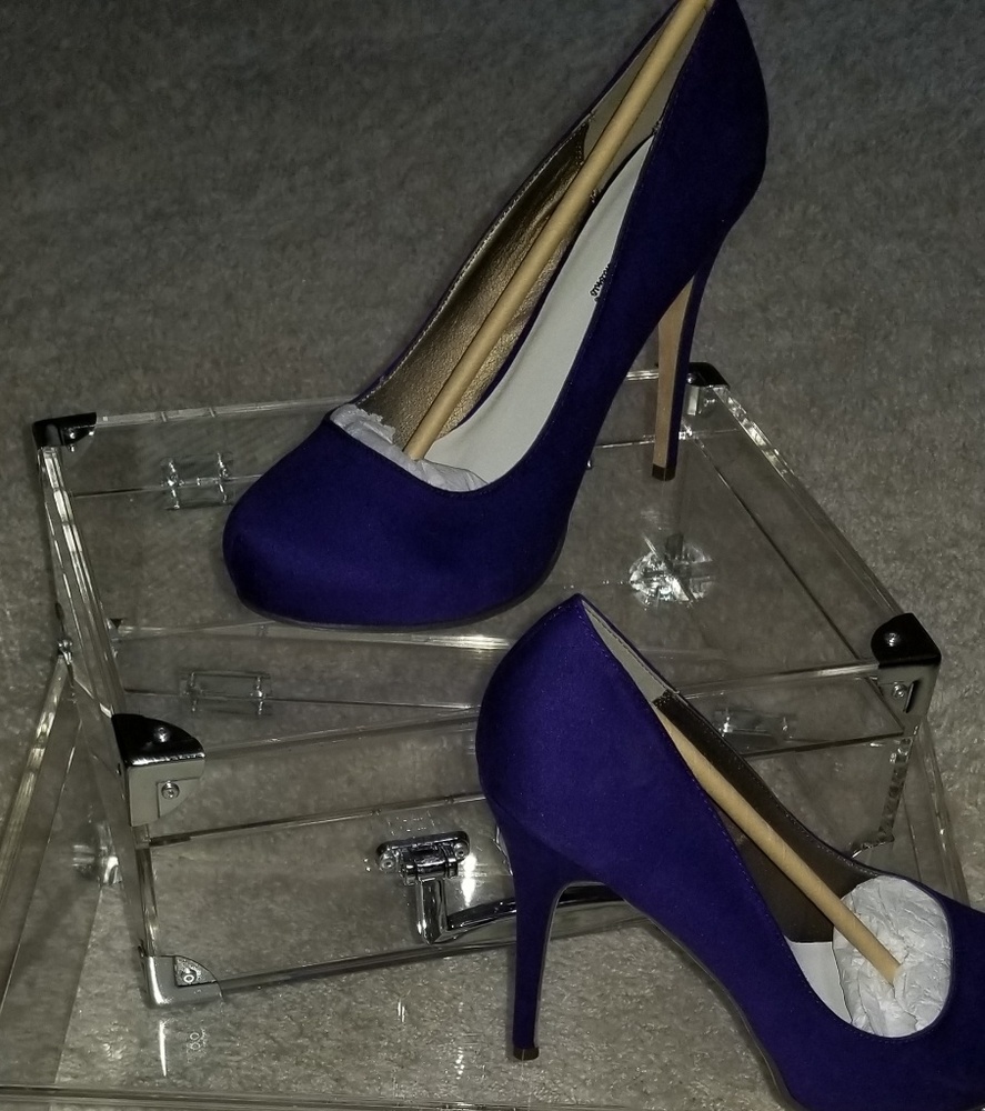 Suede Heels